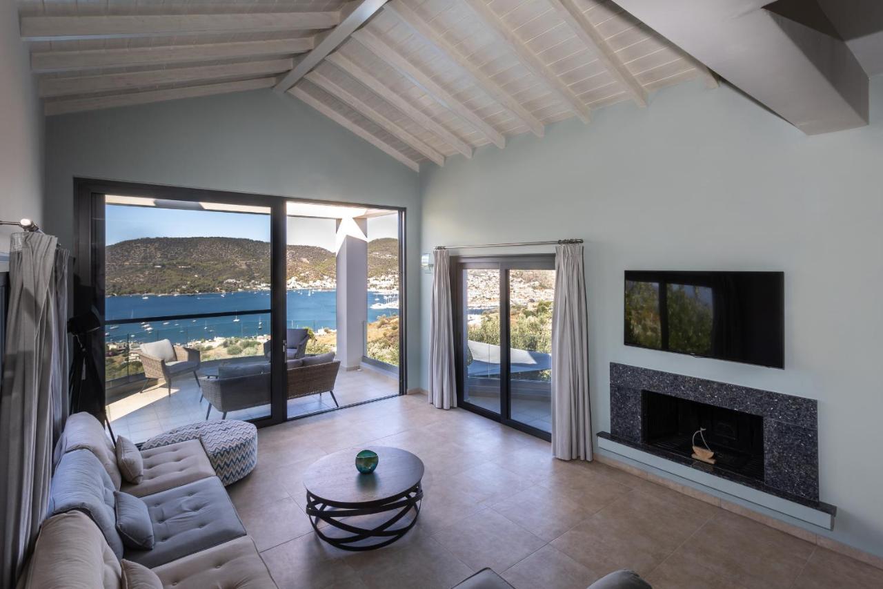 Saronic Topview Villa Галатас Экстерьер фото