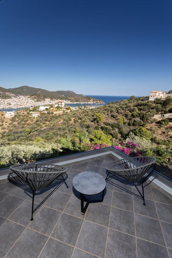 Saronic Topview Villa Галатас Экстерьер фото