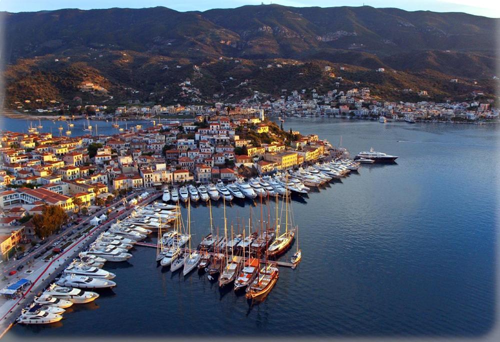 Saronic Topview Villa Галатас Экстерьер фото