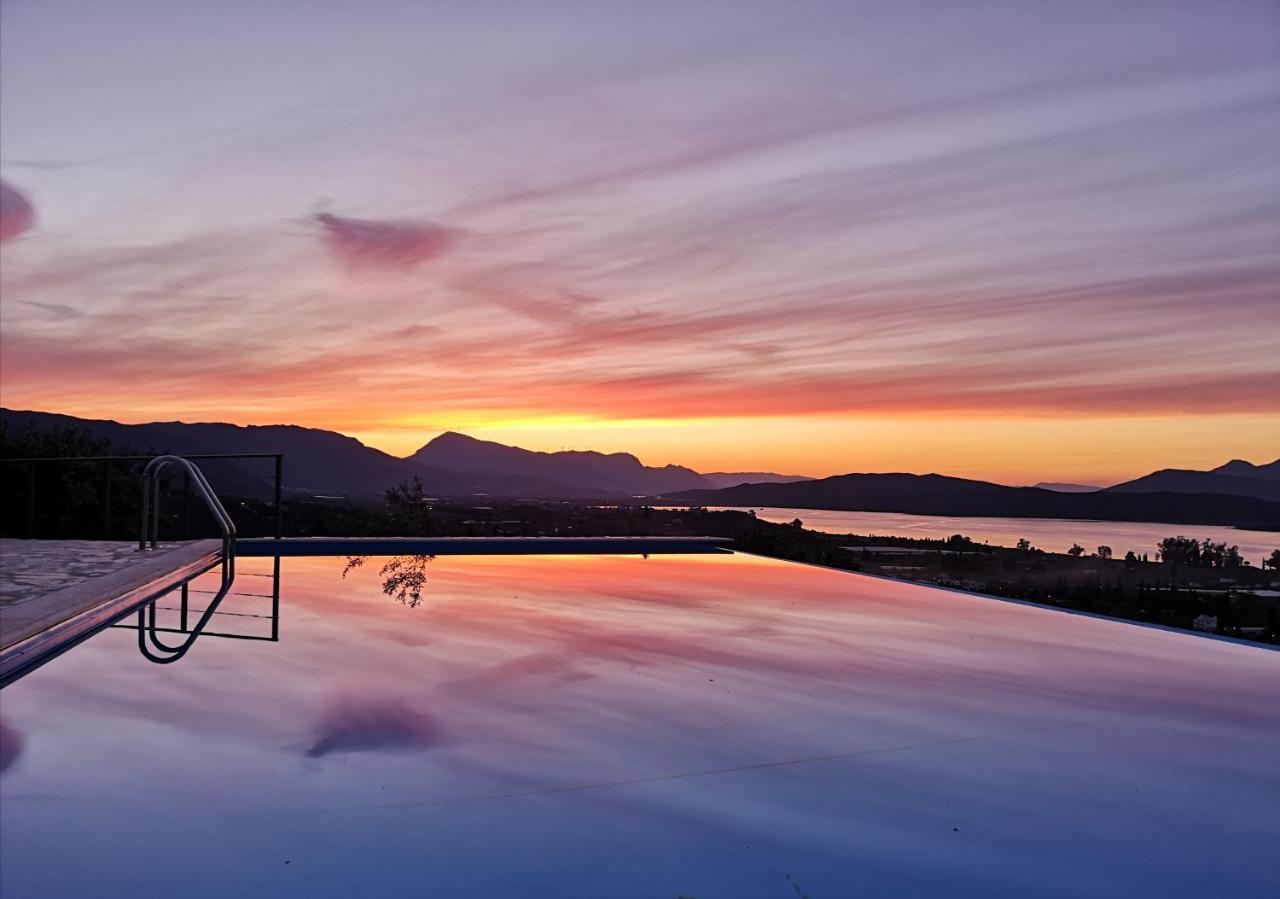 Saronic Topview Villa Галатас Экстерьер фото